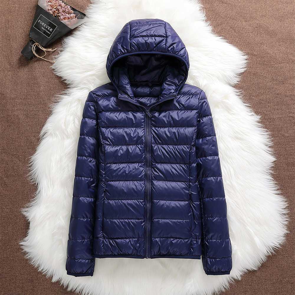 Luxeraum.de Marineblau / S Damen Regenjacke wasserdicht – leicht & modern