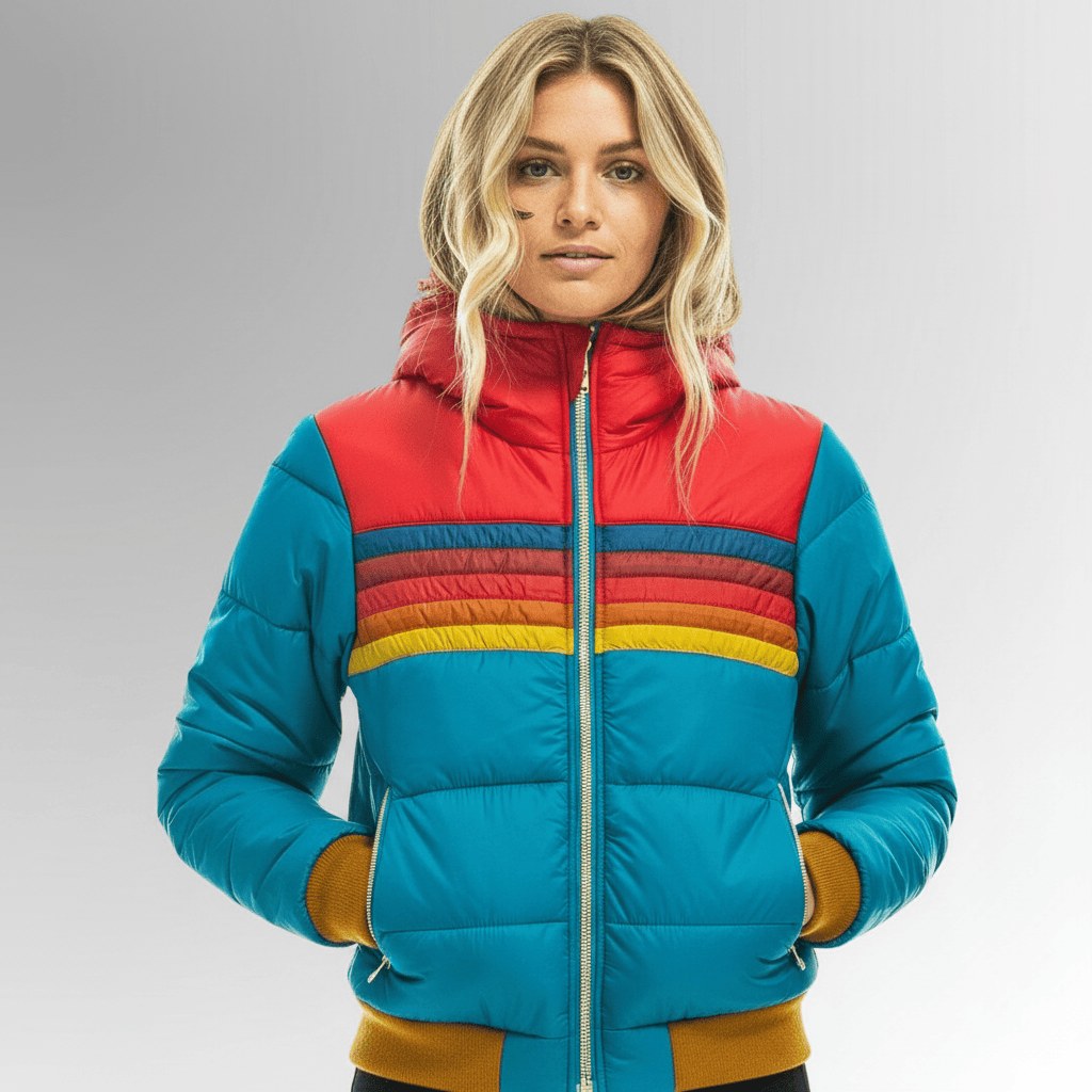 Luxeraum.de Jackets Blau / XS Damen Thermojacke winddicht warm – Premium Winterjacke