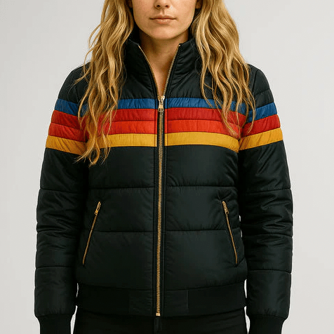 Luxeraum.de Jackets Schwarz / XS Damen Thermojacke winddicht warm – Premium Winterjacke