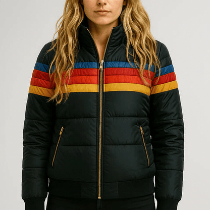 Luxeraum.de Jackets Schwarz / XS Damen Thermojacke winddicht warm – Premium Winterjacke