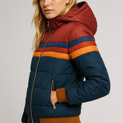 Luxeraum.de Jackets Damen Thermojacke winddicht warm – Premium Winterjacke