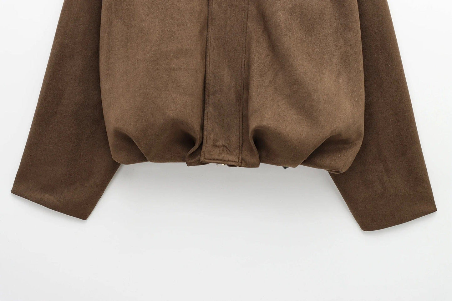 Luxeraum.de Damen Wildlederjacke Oversized – modern und hochwertig