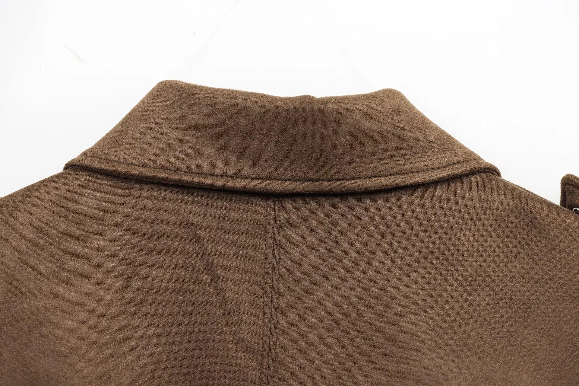 Luxeraum.de Damen Wildlederjacke Oversized – modern und hochwertig