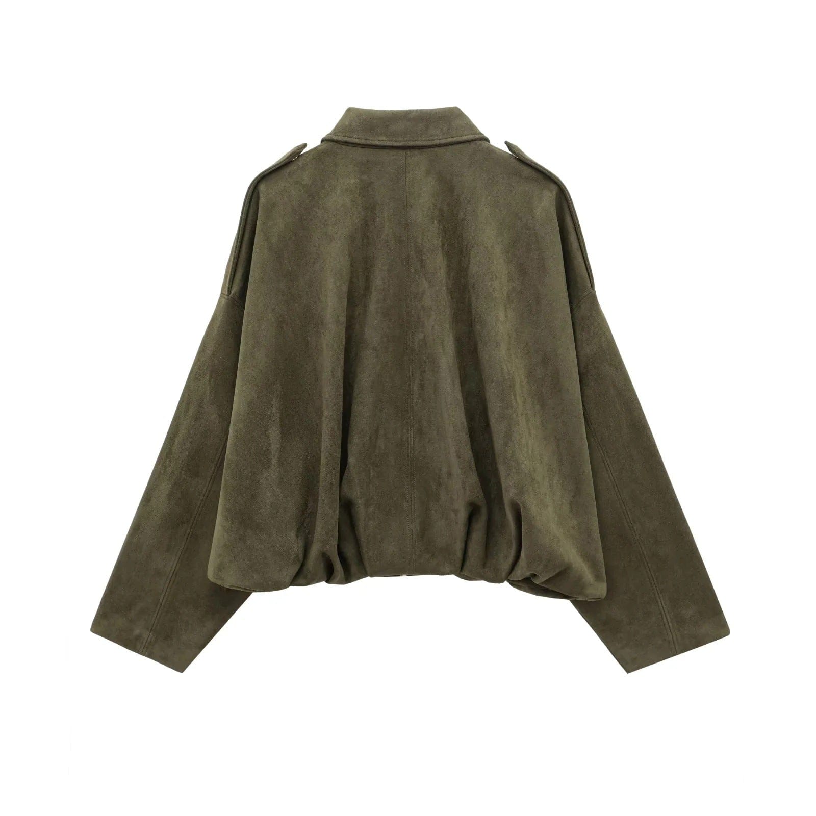 Luxeraum.de Damen Wildlederjacke Oversized – modern und hochwertig