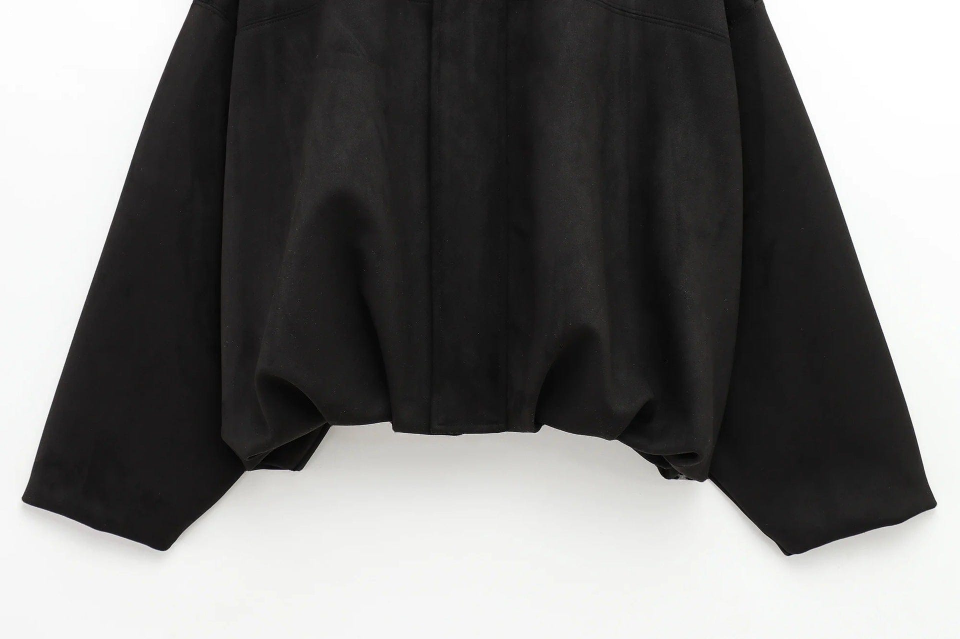 Luxeraum.de Damen Wildlederjacke Oversized – modern und hochwertig