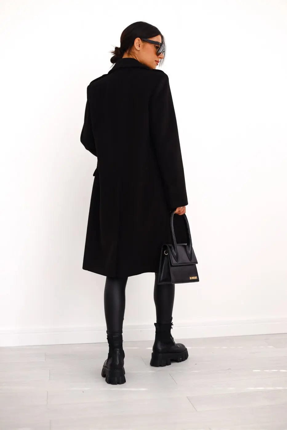 Luxeraum.de Trenchcoat Damen Wollmantel Doppelreihig – Elegant, Warm und Hochwertig