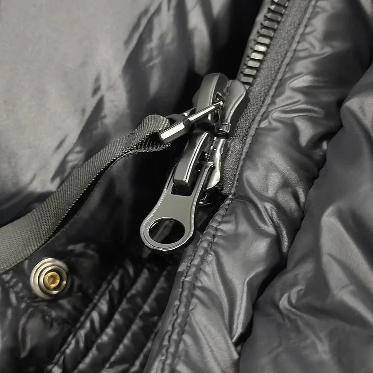 Damen Puffermantel lang – warm, modern und elegant für den Winter