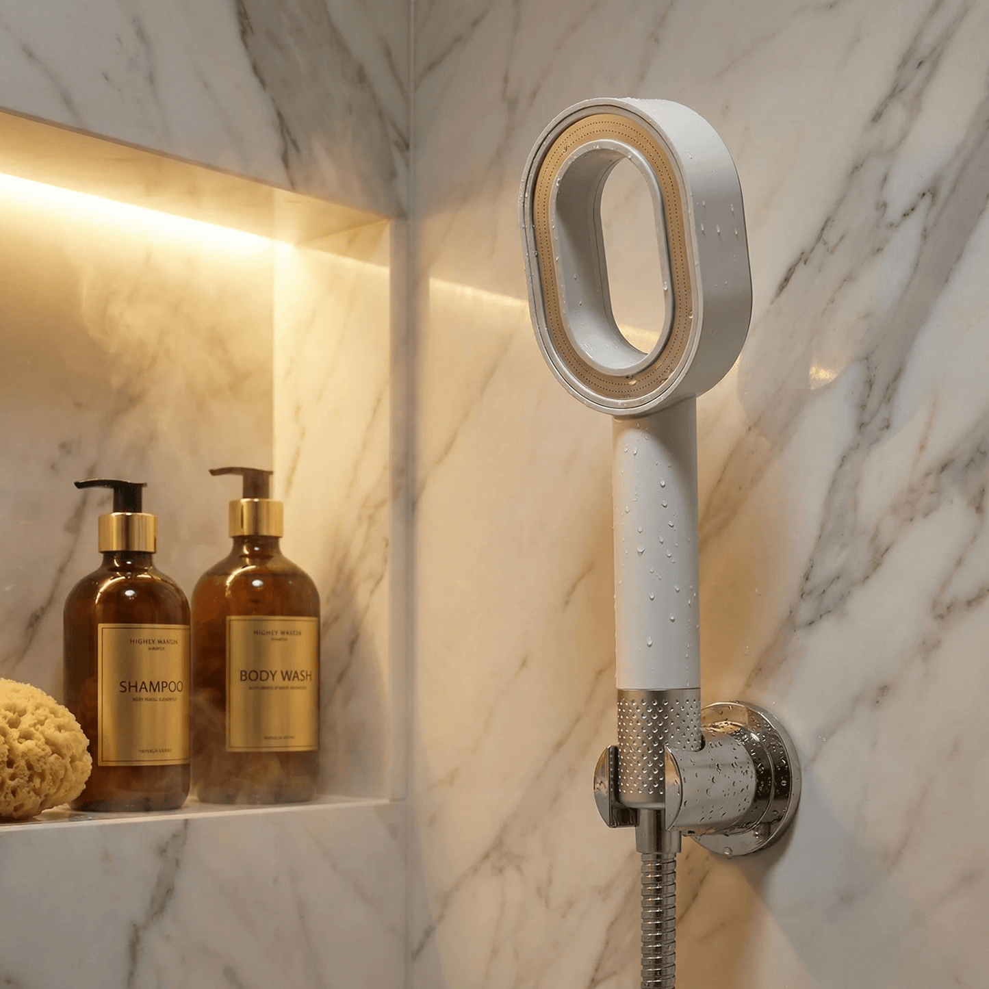 Luxeraum.de Handheld Shower Heads Doyoo Pure 3in1 Premium Filterduschkopf