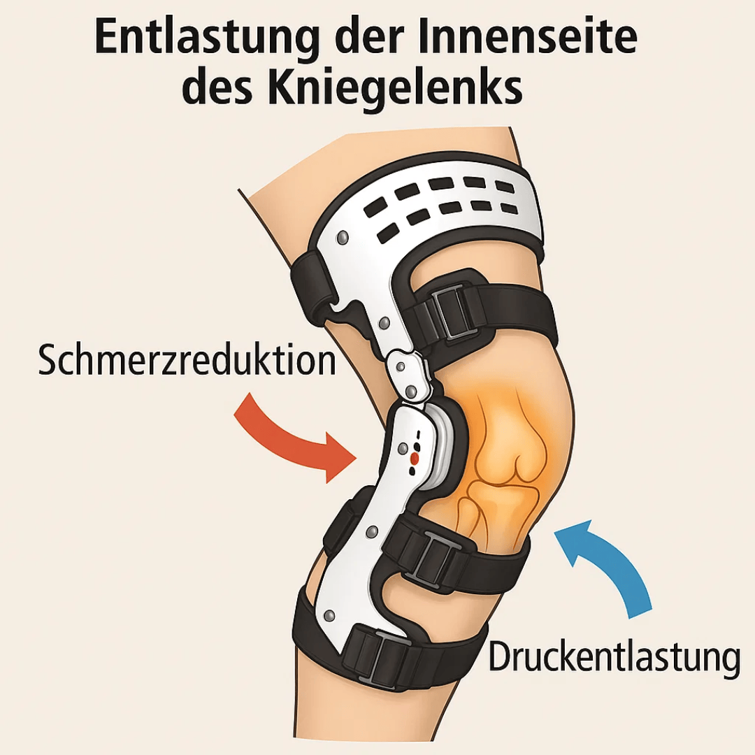 Luxeraum.de Knee Braces Entlastende Orthese bei Arthrose & Schmerzen
