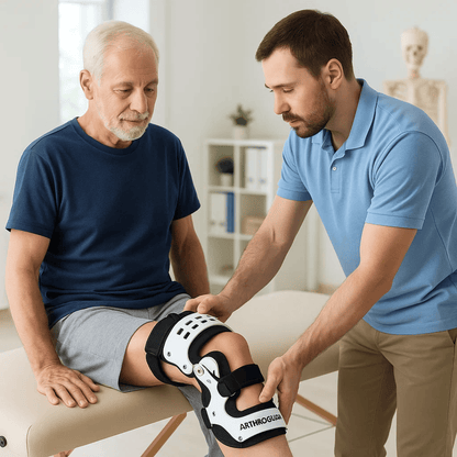 Luxeraum.de Knee Braces Entlastende Orthese bei Arthrose & Schmerzen