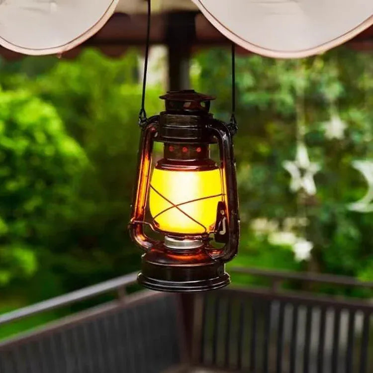 Luxeraum.de Camping Lights & Lanterns FlamaGlow – Wiederaufladbare LED-Campinglaterne - Dimmbar - Wasserdicht- Tragbar