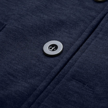 Luxeraum.de Vests Freizeit-Blazer – Polyester – klassisches Revers mit Zweiknopf-Verschluss – Herren