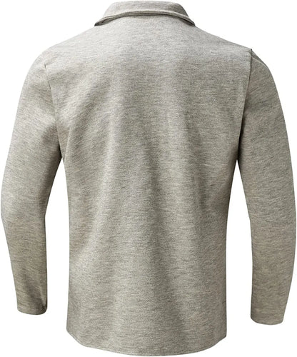 Luxeraum.de Vests Freizeit-Blazer – Polyester – klassisches Revers mit Zweiknopf-Verschluss – Herren