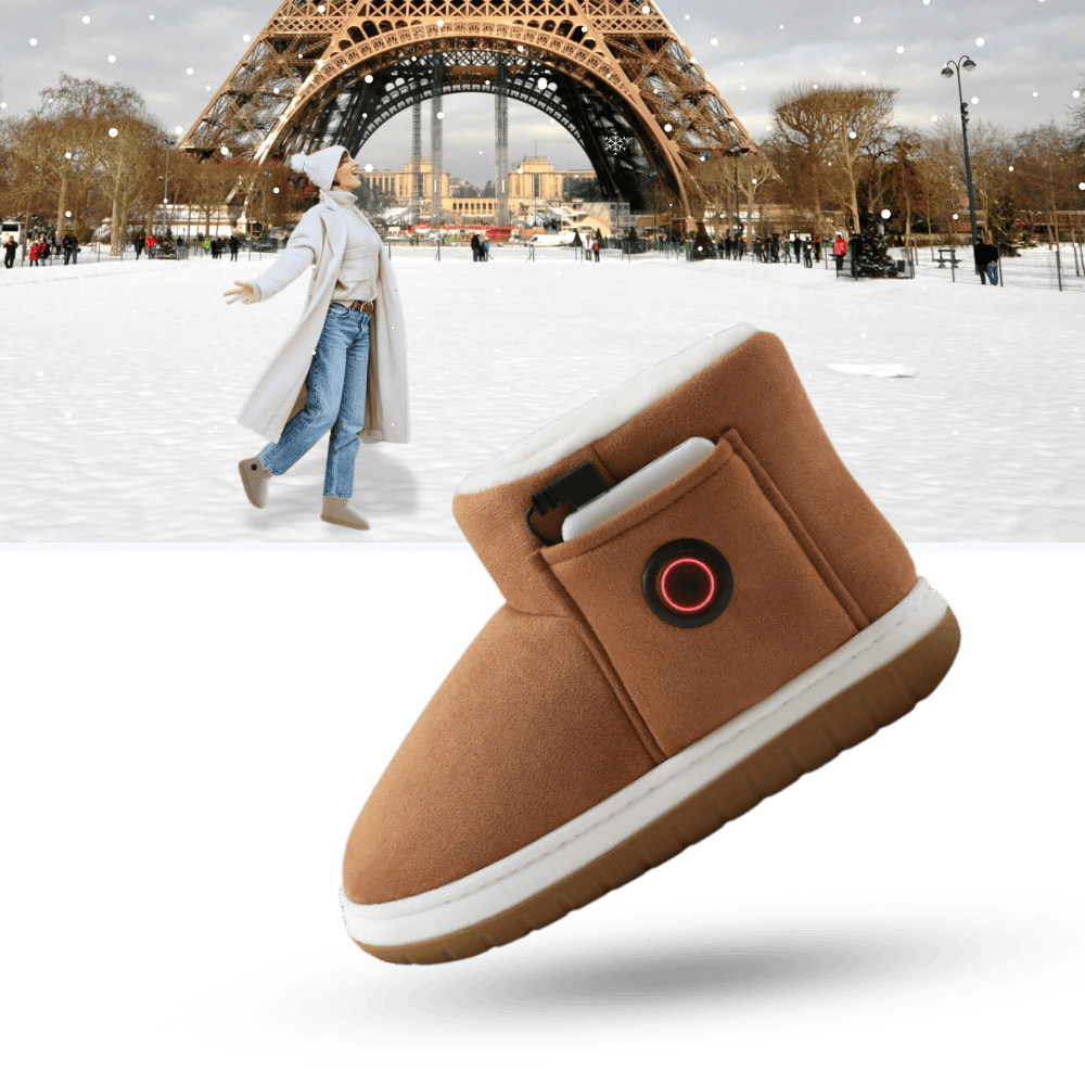Luxeraum.de Shoes Graphene beheizte Baumwollschuhe