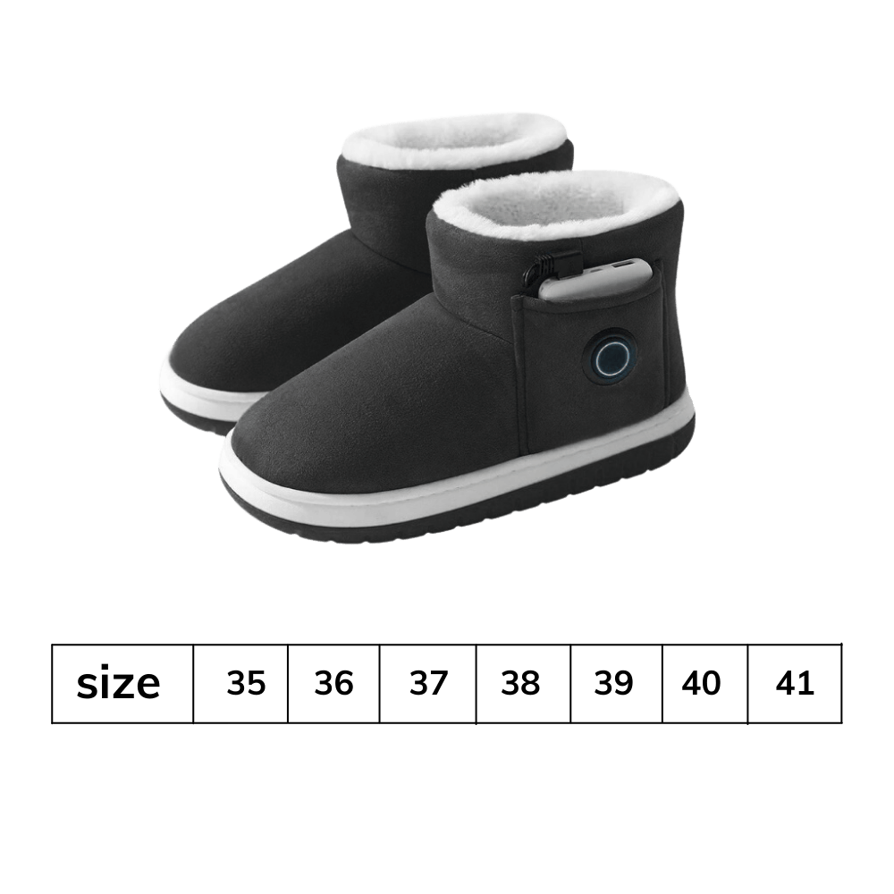 Luxeraum.de Shoes Graphene beheizte Baumwollschuhe