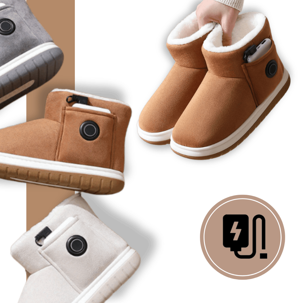 Luxeraum.de Shoes Graphene beheizte Baumwollschuhe