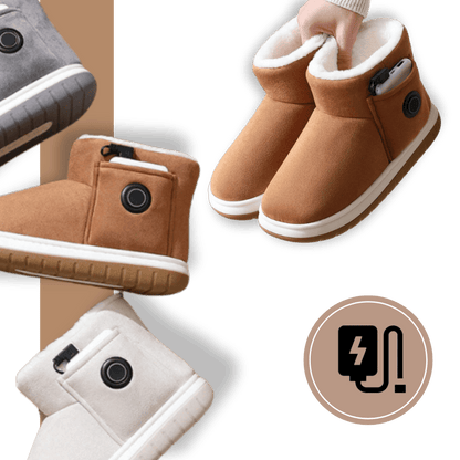 Luxeraum.de Shoes Graphene beheizte Baumwollschuhe
