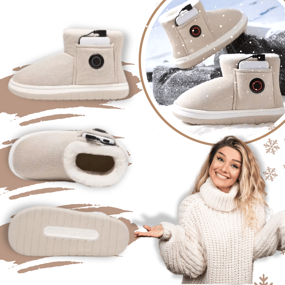 Luxeraum.de Shoes Graphene beheizte Baumwollschuhe