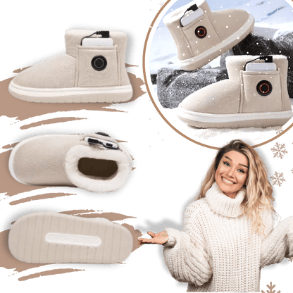 Luxeraum.de Shoes Graphene beheizte Baumwollschuhe