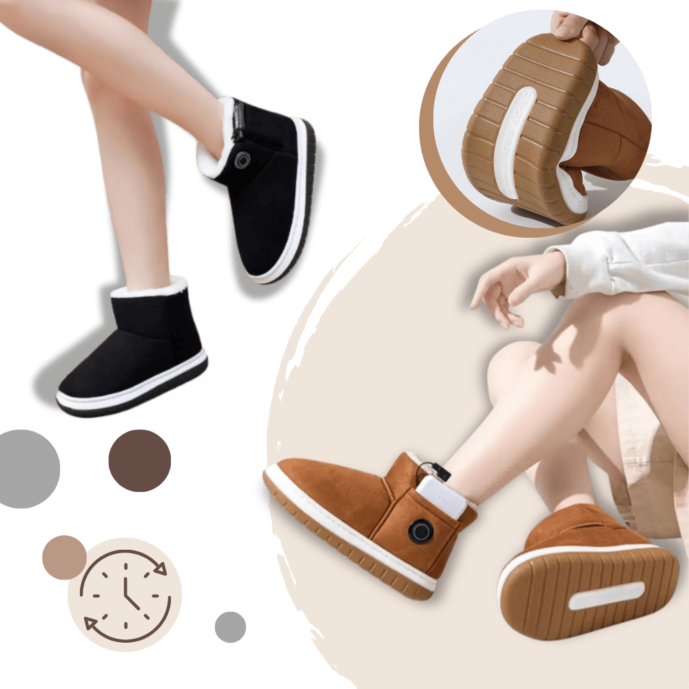 Luxeraum.de Shoes Graphene beheizte Baumwollschuhe