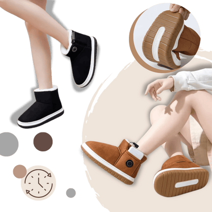Luxeraum.de Shoes Graphene beheizte Baumwollschuhe