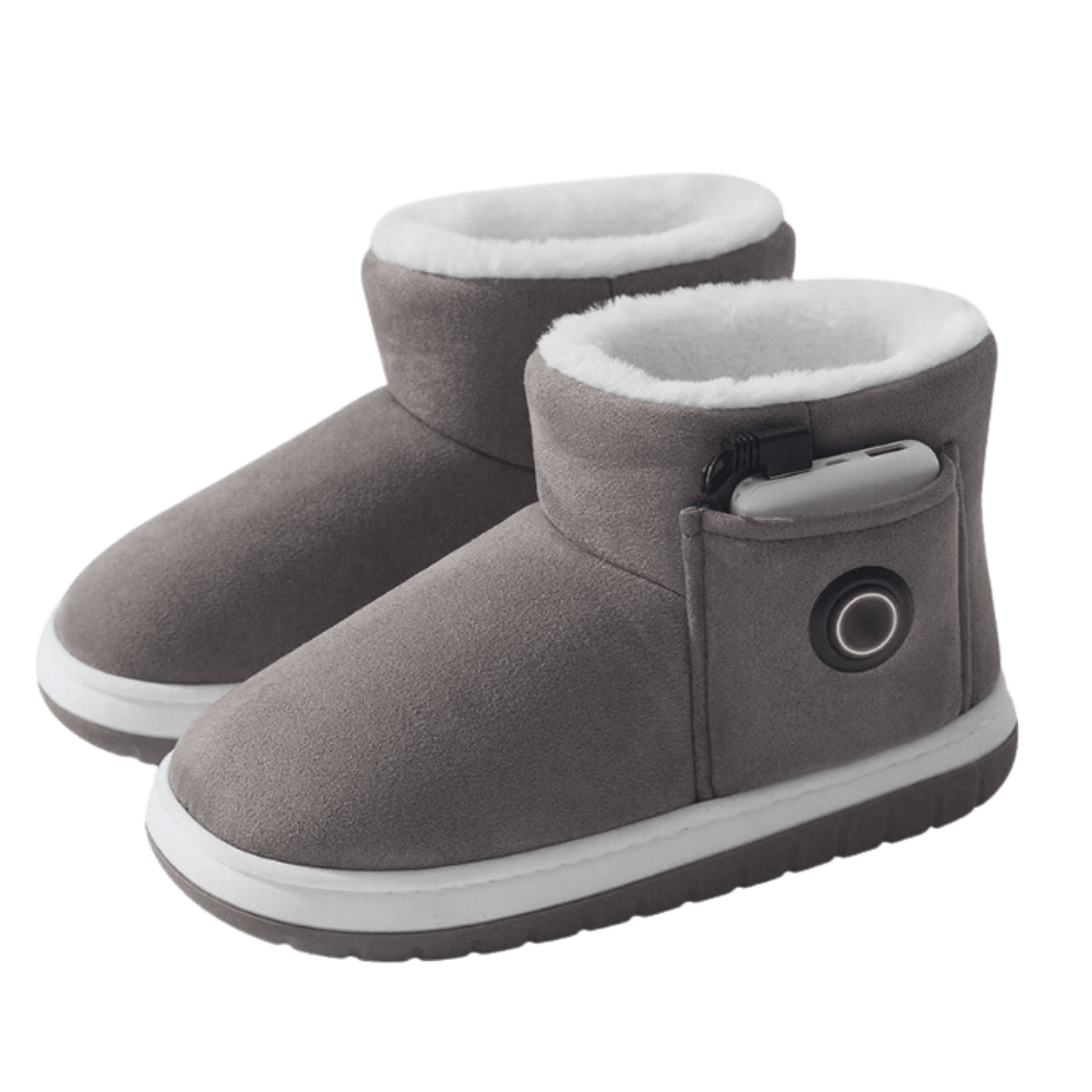 Luxeraum.de Shoes Grau / 36-37 Graphene beheizte Baumwollschuhe