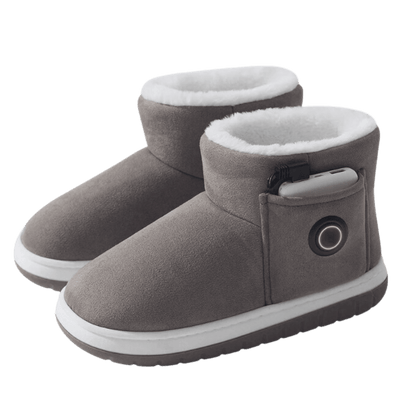 Luxeraum.de Shoes Grau / 36-37 Graphene beheizte Baumwollschuhe