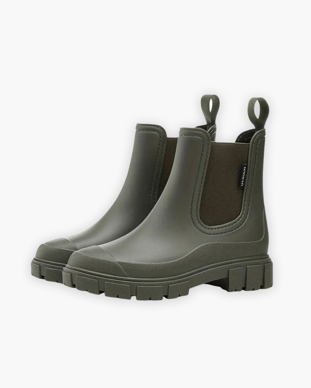 Luxeraum.de Boots Grün / 36 Gummistiefel Wasserabweisend – Profilsohle – Damen