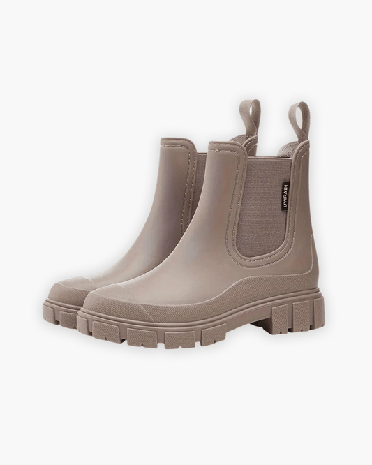 Luxeraum.de Boots Braun / 36 Gummistiefel Wasserabweisend – Profilsohle – Damen