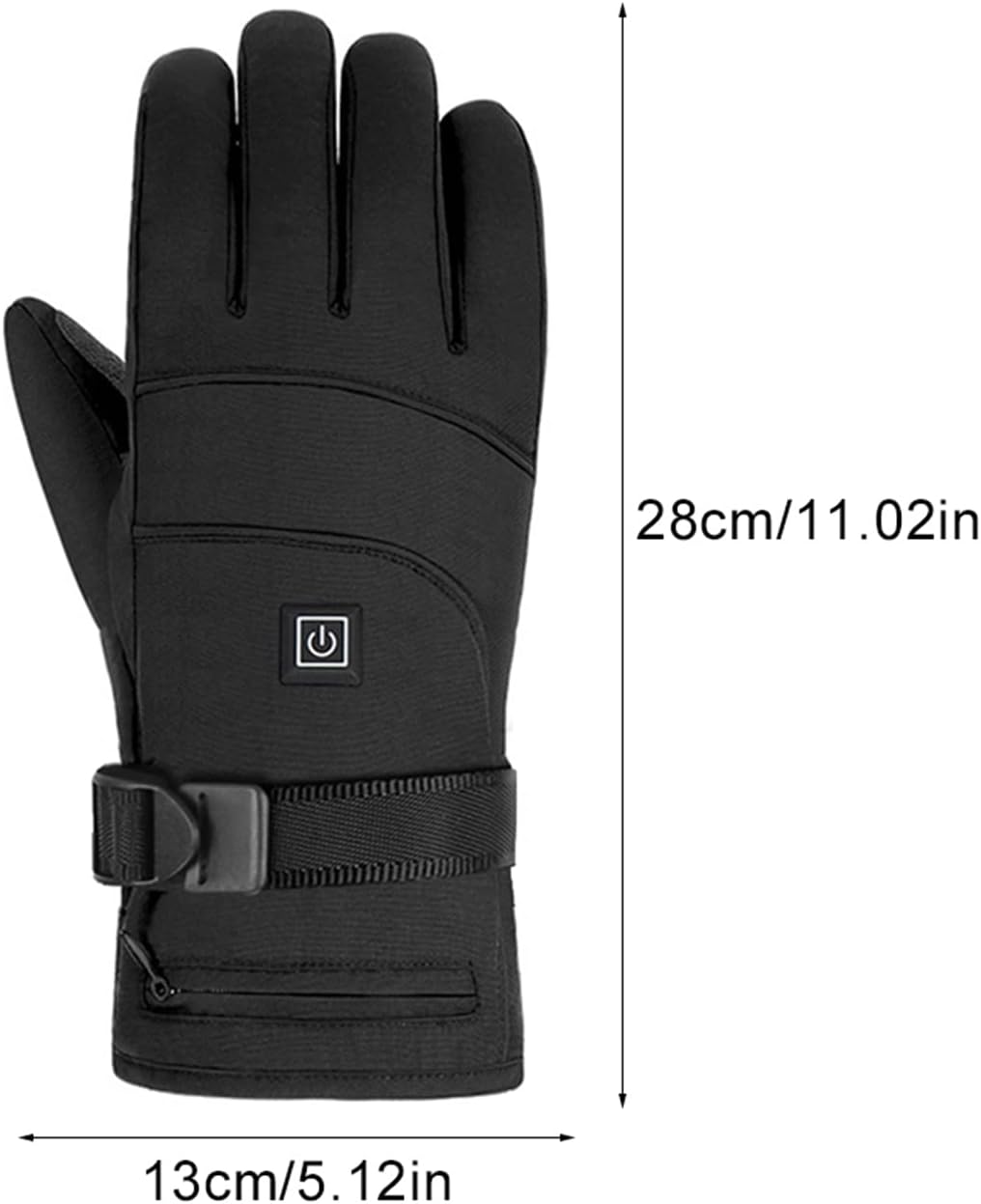 Luxeraum.de Gloves & Mittens Handschuhe – Materialmix – Elektrisch beheizt & Touchscreen – Unisex