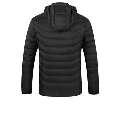 Luxeraum.de Outerwear Heizmantel – Funktionaler Materialmix – integrierte USB-Wärmeelemente – Herren