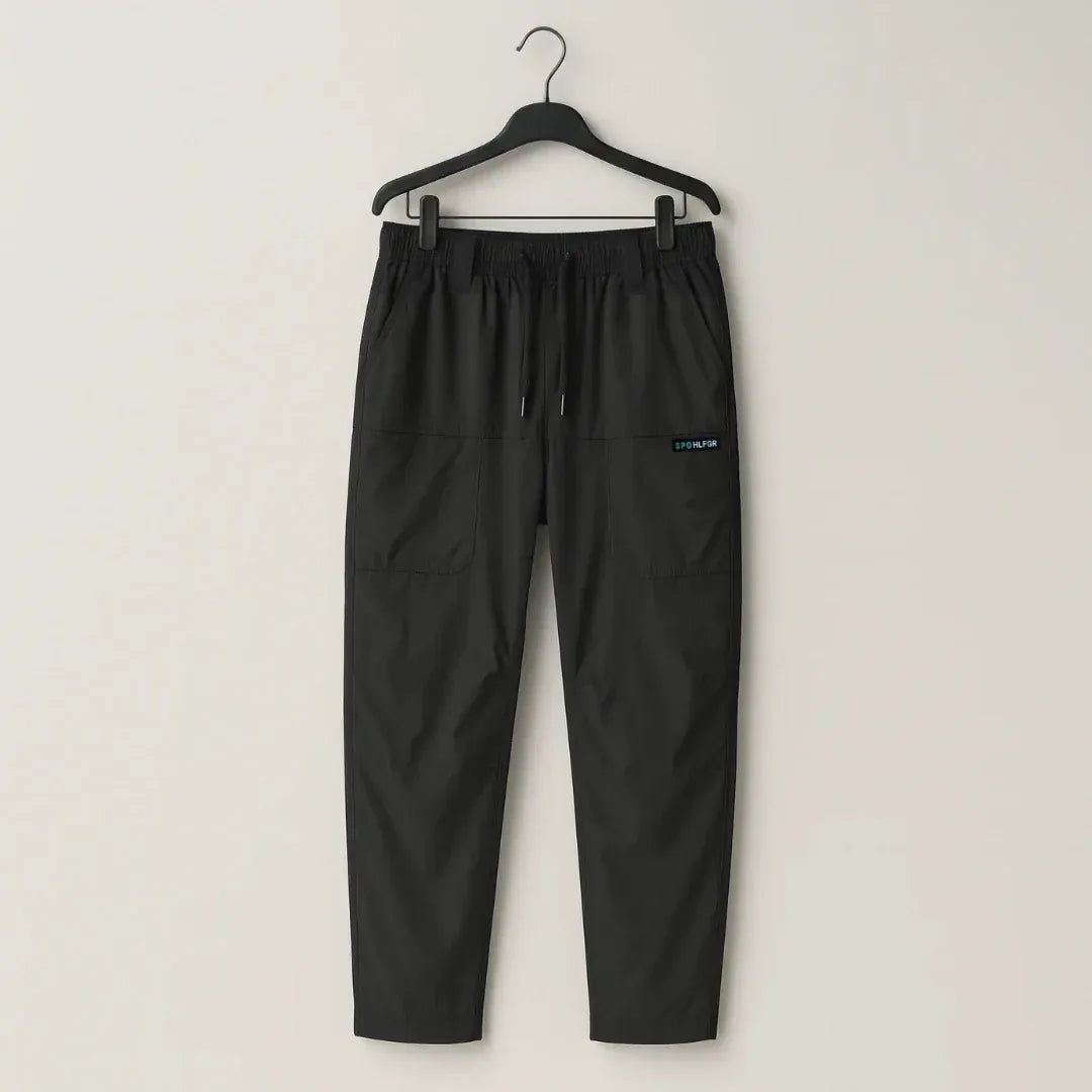 Luxeraum.de Cargo Pants Schwarz / XS Herren Cargo Hose mit 6 Taschen – Bequeme Freizeithose aus elastischem Material