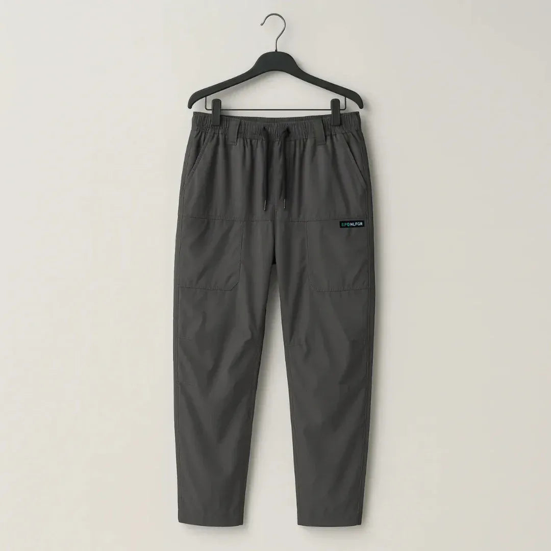 Luxeraum.de Cargo Pants Grau / XS Herren Cargo Hose mit 6 Taschen – Bequeme Freizeithose aus elastischem Material