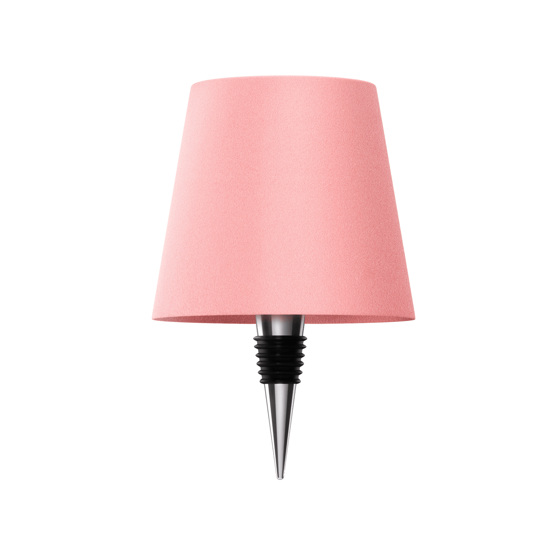 Luxeraum.de Table Lamps Rosa LED Flaschenlampe - Wiederaufladbar - Nachhaltige Tischlampe - 3 Lichtmodi