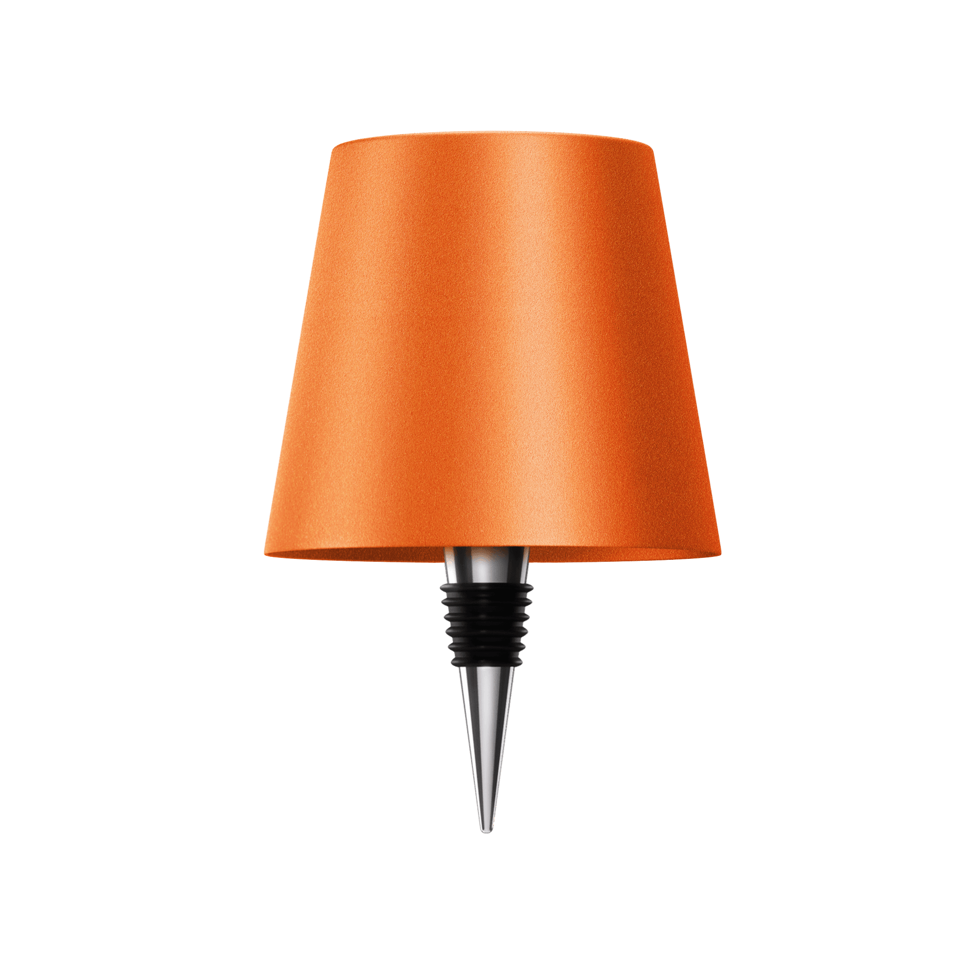 Luxeraum.de Table Lamps Orange LED Flaschenlampe - Wiederaufladbar - Nachhaltige Tischlampe - 3 Lichtmodi