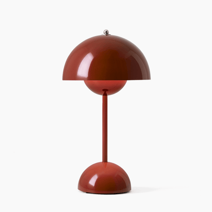 Luxeraum.de Table Lamps Rot LED Tischlampe – Kabellos - Dimmbar - Wiederaufladbar