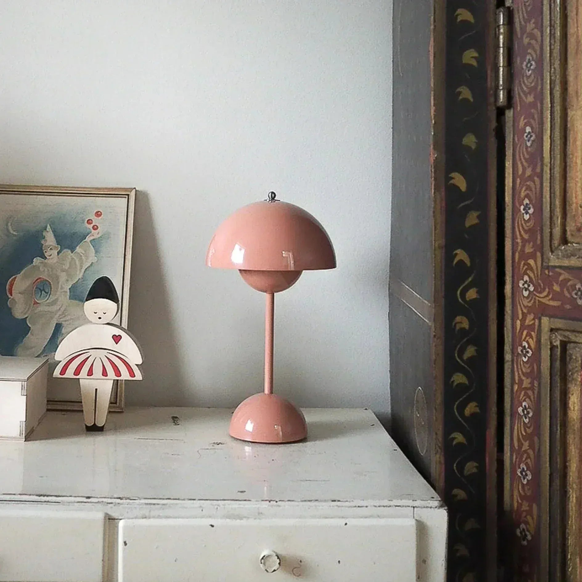 Luxeraum.de Table Lamps LED Tischlampe – Kabellos - Dimmbar - Wiederaufladbar