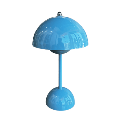Luxeraum.de Table Lamps Blau LED Tischlampe – Kabellos - Dimmbar - Wiederaufladbar