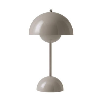 Luxeraum.de Table Lamps Grau LED Tischlampe – Kabellos - Dimmbar - Wiederaufladbar