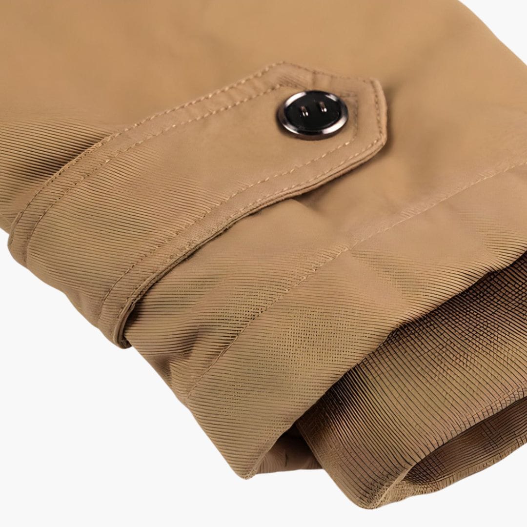 Luxeraum.de Herrenjacke Militärjacke – Strukturierter Materialmix – Kapuze & Multitaschen-Design – Herren
