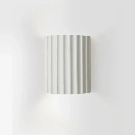 Luxeraum.de Wall Light Fixtures Weiß Moderne Harz-Wandlampe - LED Beleuchtung - Wohnzimmer, Schlafzimmer & Flur