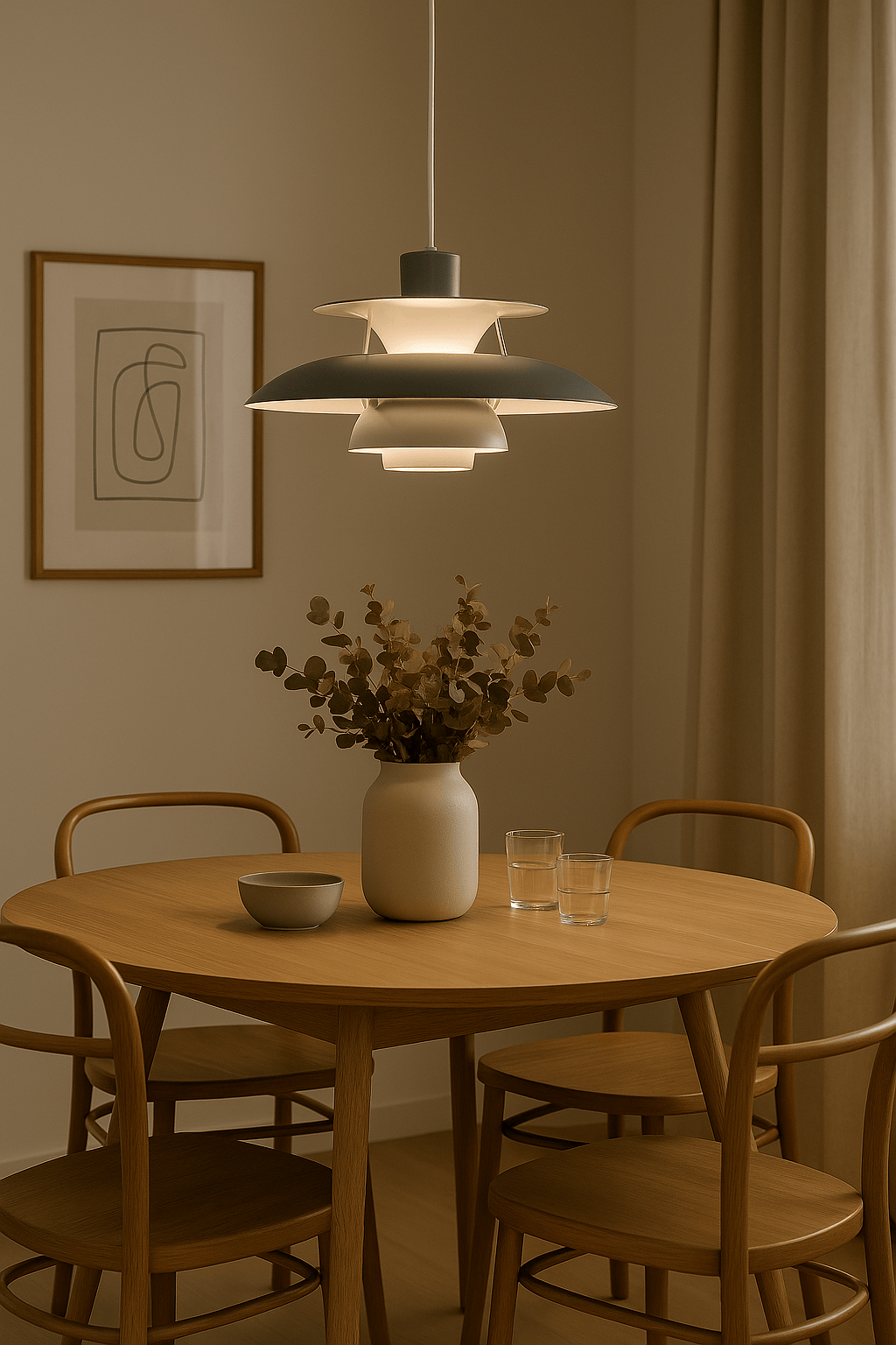 Luxeraum.de Ceiling Light Fixtures Moderne LED Deckenlampe Rund – Dimmbar 3000K Warmweiß – Energieeffizient & Langlebig
