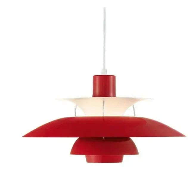Luxeraum.de Ceiling Light Fixtures Rot / 30 cm Moderne LED Deckenlampe Rund – Dimmbar 3000K Warmweiß – Energieeffizient & Langlebig