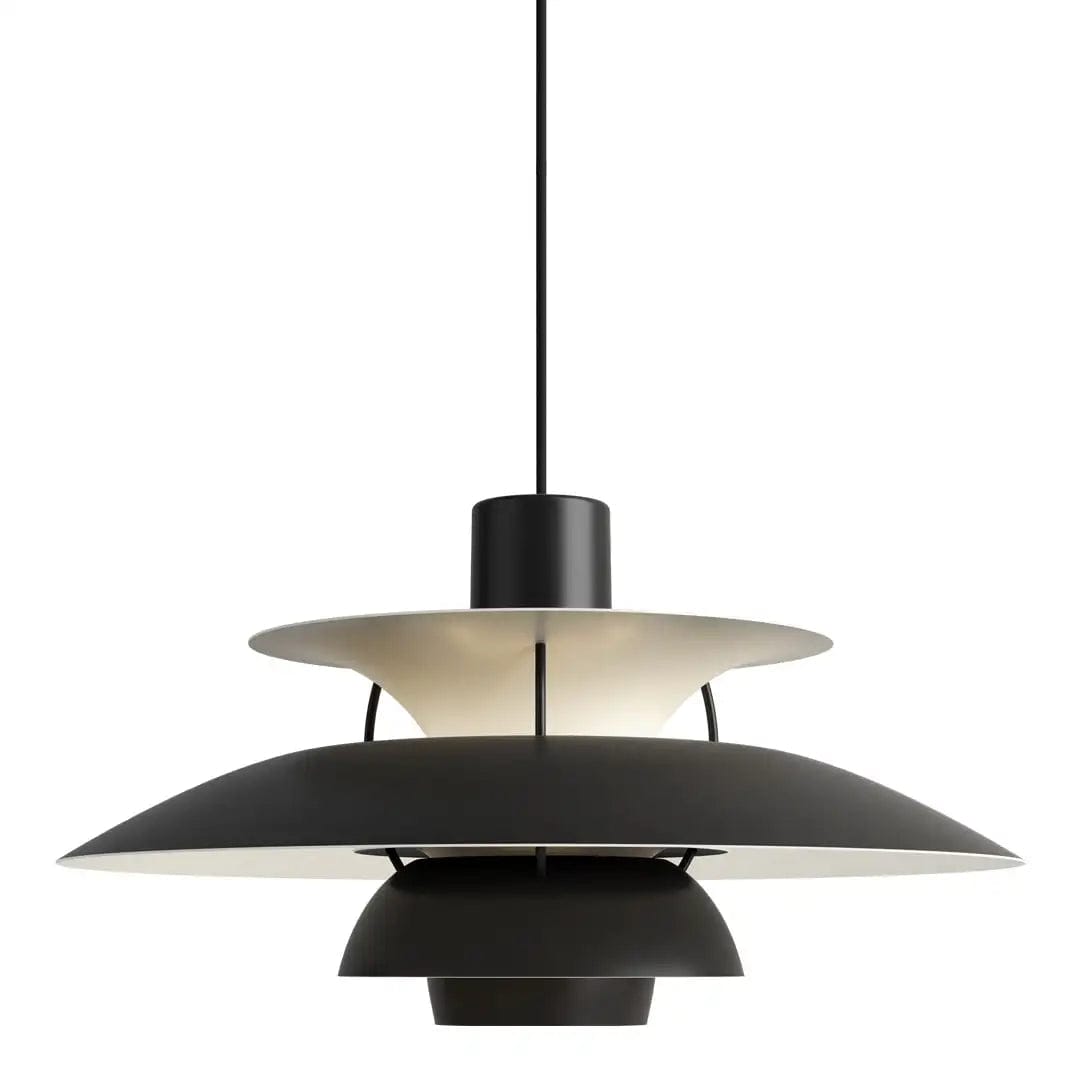 Luxeraum.de Ceiling Light Fixtures Schwarz / 30 cm Moderne LED Deckenlampe Rund – Dimmbar 3000K Warmweiß – Energieeffizient & Langlebig