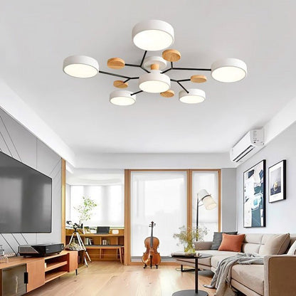 Skandinavische Deckenleuchte – Verzweigtes Design, Stilvoll & Nachhaltig mit LED-Technologie