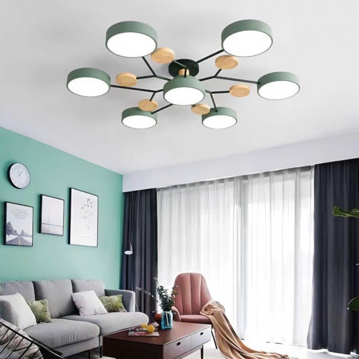 Skandinavische Deckenleuchte – Verzweigtes Design, Stilvoll & Nachhaltig mit LED-Technologie