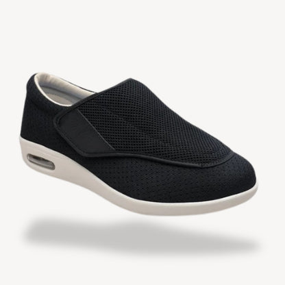 Luxeraum.de Footwear Schwarz / 36 Orthopädische Schuhe | Breite Schuhe für Damen & Herren | Diabetikerschuhe | FußKomfort