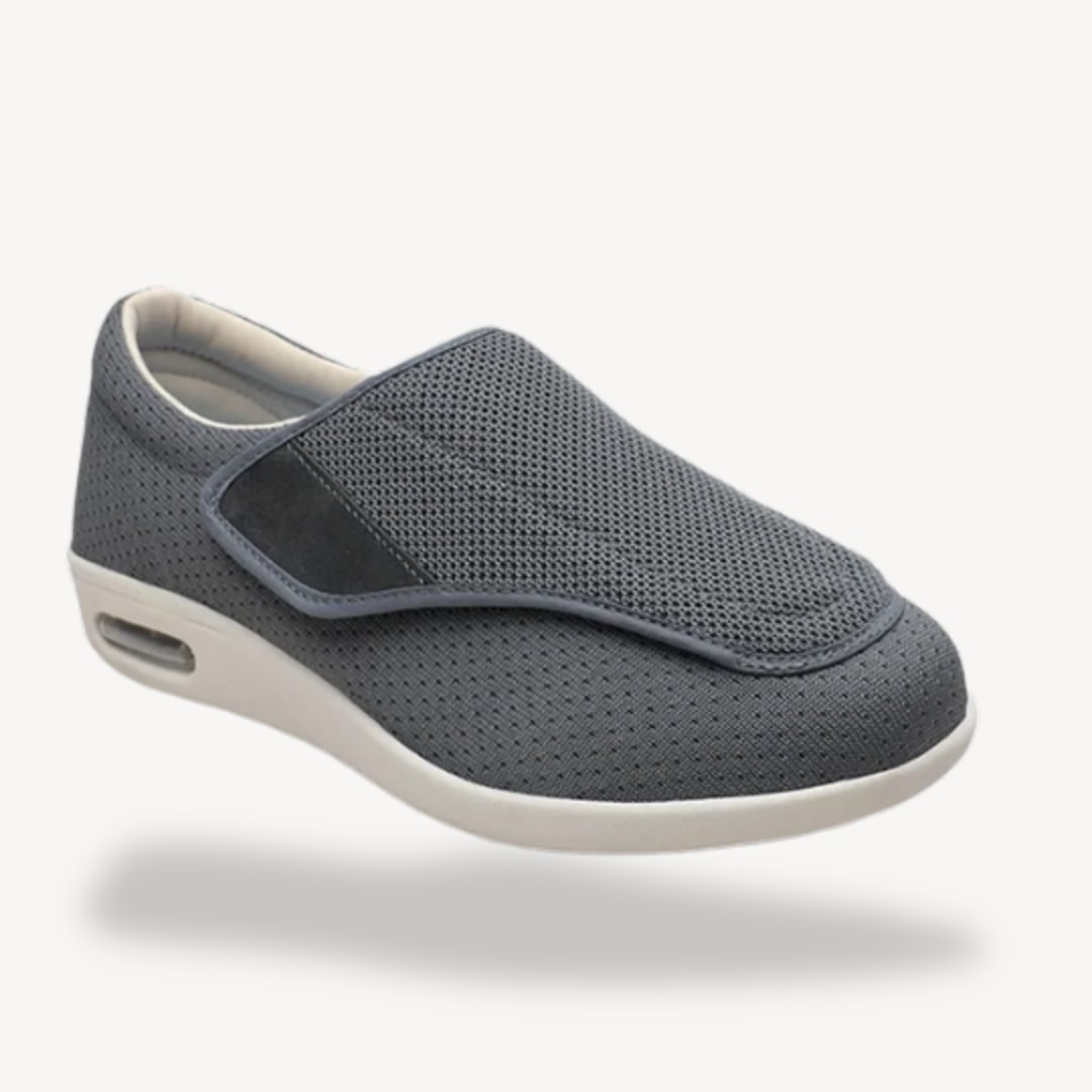 Luxeraum.de Footwear Grau / 36 Orthopädische Schuhe | Breite Schuhe für Damen & Herren | Diabetikerschuhe | FußKomfort