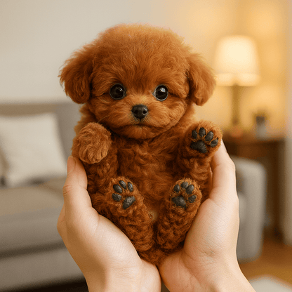 Luxeraum.de Plush Toy Plüschtier Hund Interaktiv realistischer Bewegungs Soundbegleiter