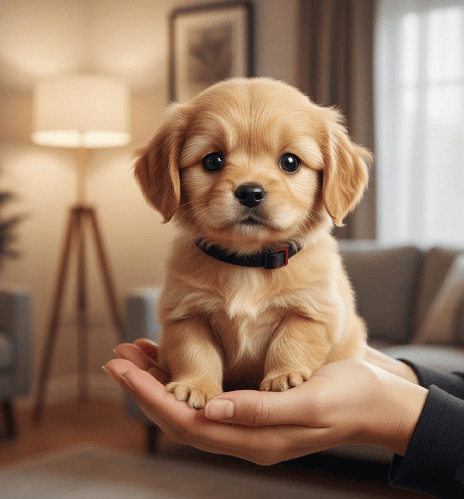 Luxeraum.de Plush Toy Hellbraun Plüschtier Hund Interaktiv realistischer Bewegungs Soundbegleiter